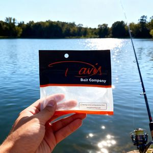 Bolsa con cremallera de plástico suave con logotipo personalizado de muestra gratis con ventana transparente para cebos de señuelo de pescado con agujero para colgar - Product Image 1