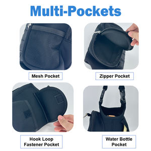 Bolsa Deportiva Personalizada con Bolsillo para Accesorios de <span class=keywords><strong>Gimnasio</strong></span>, Bolsillos para Teléfono, Porta Botella Magnético, Bolsa Cruzada para Entrenamiento Físico - Product Image 5