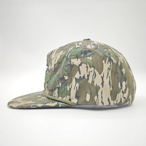 Gorra de Béisbol Richardson 256 de Alta Calidad, 5 Paneles, Camuflaje, Bordado 3D, Estilo Trucker con Cuerda, Apta para Negocios - Product Image 5