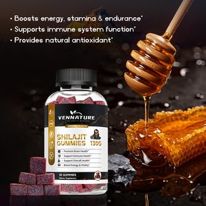Özel Marka Toptan Şekersiz Doğal Şilajit Enerji Takviyesi Jelibon Himalaya Şilajit Jelibonları - Product Image 6