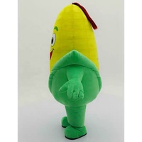 2M Aufblasbares Erwachsenen-Mais-Maskottchen-Kostüm, Ganzkörper-Laufkostüm, Aufblasbares Outfit, Bühnenbekleidung, Cosplay-Kleid