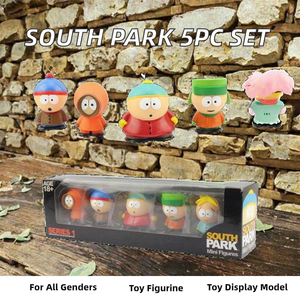 South Park dessin animé Anime PVC Mini figurines 5 pièces/ensemble poupées d'action en plastique pour Collection Art Figurine mettant en vedette <span class=keywords><strong>Kenny</strong></span> South Park - Product Image 2