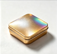 Poudre de pigment à effet spécial GUANZUN pour l'impression d'emballages de luxe, pigment de revêtement holographique jaune en aluminium, 5-100 microns