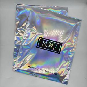 Sobres de Envío Holográficos con Logotipo Personalizado, Sobres de Aluminio Brillante para Envíos de Ropa, Tamaños Pequeño, Mediano y Grande - Product Image 5