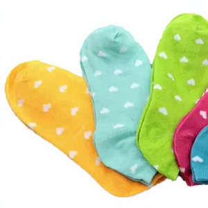 Calcetines Cortos de Mujer, Elegantes, Tejidos, 100% Algodón, Transpirables, Absorbentes de Sudor, para Uso Diario, Venta al Por Mayor, Varios Colores - Product Image 3