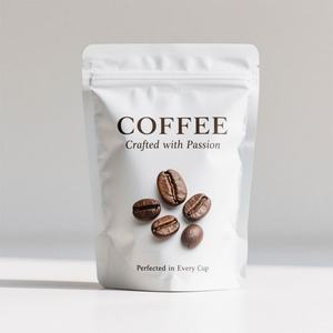 Bolsas de Embalaje de Grado Alimenticio Reciclables con Logotipo Impreso Personalizado al por Mayor, Bolsa con Cierre Vertical, Embalaje Sostenible, Bolsas para Café - Product Image 1