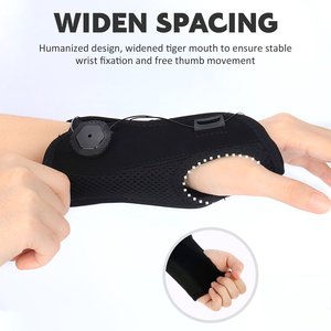 Attelle <span class=keywords><strong>de</strong></span> poignet confortable avec support nocturne et protection du pouce pour le syndrome du canal carpien, pour hommes et femmes - Product Image 4