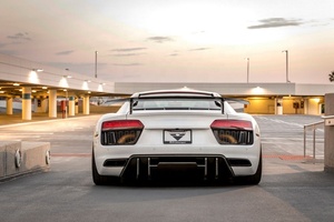 <span class=keywords><strong>Becquet</strong></span> noir brillant en Fiber de carbone de qualité garantie, aileron arrière pour malle de voiture <span class=keywords><strong>audi</strong></span> r8, lèvre arrière 2017 — 2019 - Product Image 4