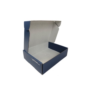 Custom Eco-Friendly Black Cardboard Gift Packaging <b>Box</b> with Embossing Corrugated Corrugated Mailing Shipping <b>Box</b> Custom Logo - Product Image 4