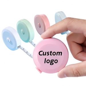 Cinta Métrica Personalizada para Medidas Corporales, Costura, Sastrería, Tejido, Manualidades, Pérdida de Peso, Regla Retráctil de Doble Escala - Product Image 1