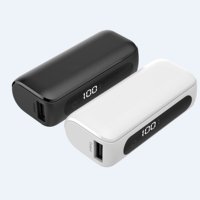 Chargeur mobile portable O E M Slim Polymer, prix d'usine, mini universel, facile à transporter, pack d'alimentation avec écran LCD, batterie externe 5000 mAh