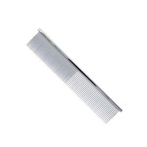 מסרק מקצועי מפלדת אל-חלד בצבע זהב 190 מ\\\"מ לניקוי וטיפוח כלבים וחתולים - Product Image 2