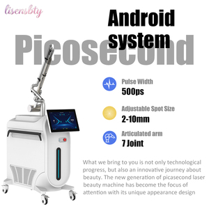 Machine à laser Pico haute efficacité 1064 nm 532 nm, séances de traitement courtes pour l'élimination des tatouages et la réduction des cicatrices - Product Image 2