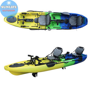 <span class=keywords><strong>Sunlife</strong></span> เรือคายัค2คน, เรือคายัค14ft พายเรือคายัคตกปลาทนทานและทนทาน - Product Image 2