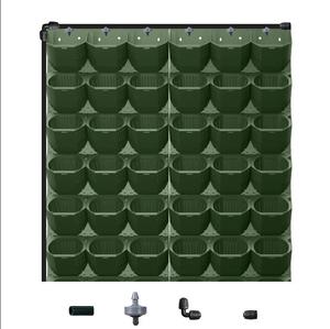 Système de mur végétal vertical en promotion, <span class=keywords><strong>jardinière</strong></span> <span class=keywords><strong>murale</strong></span> <span class=keywords><strong>suspendue</strong></span> pour la maison avec irrigation, emballé en carton - Product Image 5