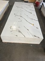 Nouvelles Couleurs 2026 – Matériau Décoratif – Plaque PVC Effet Marbre Brillant 4x8 pieds – Décoration Intérieure – Panneau UV