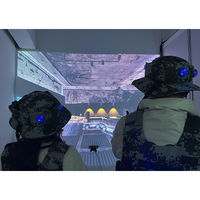 Simulateur de réalité virtuelle guerrier pistolets de remplacement système de jeu d'étiquette laser jeu de tir Vr jeu de pistolet de Projection pour le divertissement