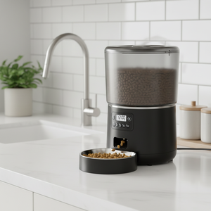 Alimentador automático do gato e do cão, gato cronometrado e quantificado máquina de alimentação inteligente do autosserviço - Product Image 1