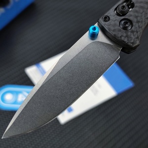 BM-MINI BUGOUT 533-3 Carbon Fiber Pocket Knife Outdoor Survival Hunting <b>Multi</b> Purpose <b>Camping</b> <b>Tool</b> Portable Daily Folding Knife - Product Image 3