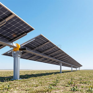 Système de suivi <span class=keywords><strong>solaire</strong></span> à axe unique pour panneaux solaires montés au sol, pour un rendement énergétique supérieur et des coûts d'exploitation réduits - Product Image 1