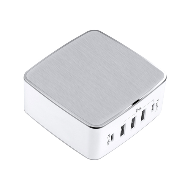 60W 4 Port Usb Charging Station for Multiple Devices Usb c Charging Station for Phone Tablet Type c Port Desktop Multi Charger