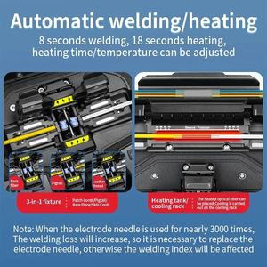 Giuntatrice a Fusione per Fibra <span class=keywords><strong>Ottica</strong></span> COMPTYCO A-80S <span class=keywords><strong>SM</strong></span> MM con Schermo Touch Multilingue, Macchina per Saldatura del Nucleo con OPM e VFL Integrati - Product Image 3