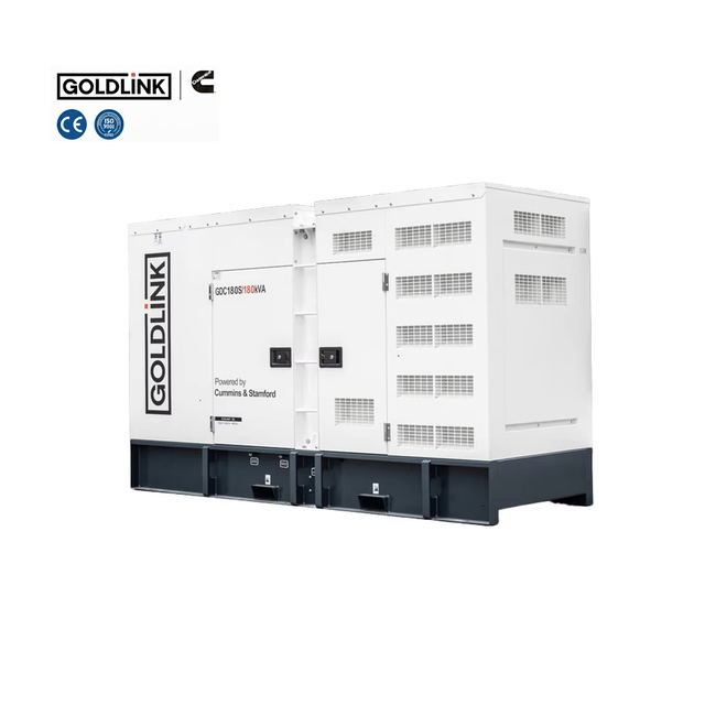 Chinese Factory Price 180KVA/144KW Diesel Generator Silent Generators for 50Hz Industrial Use