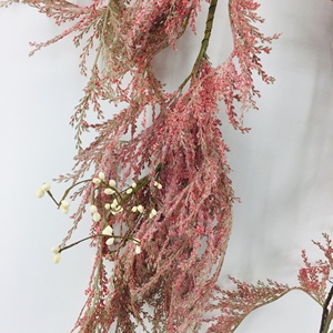 بيع بالجملة Pampas اصطناعية أرجواني أبيض وردي أصفر أخضر أحمر رخيصة حفل زفاف شنقا قطرة - Product Image 5