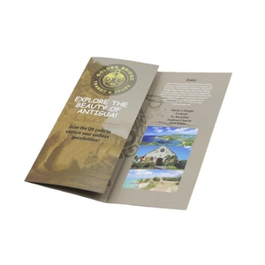 Folleto A5 de 200g, Blanco Personalizado, Azul Marino, para Pequeñas Empresas, Educación, Comercio, Servicios, Hospitales, Salas de Conciertos, Gran Venta - Product Image 2