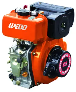 WEDO 4HP 211cc keyway shaft 3000rpm electric oil bath air filter diesel engine