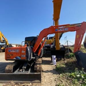 High Quality Imported Inspection-free Municipal <b>Engineering</b> 6 Ton Hitachi ZX60 Used Crawler Hydraulic Excavator for Sale - Product Image 2