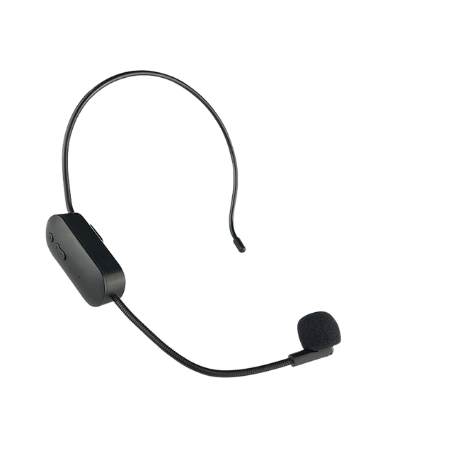 Hot Sale TWS Mini Microphone 2.4G UHF Rechargeable Live Interview & Recording Headset for Teaching & Microfono