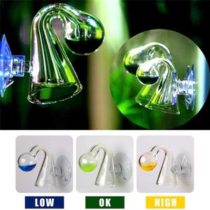 Diffuse verre <span class=keywords><strong>CO2</strong></span> goutte vérificateur <span class=keywords><strong>Aquarium</strong></span> accrocher sur <span class=keywords><strong>CO2</strong></span> moniteur capteur détecteur indicateur pour réservoir de poissons aquatique planté réservoir <span class=keywords><strong>Test</strong></span> PH - Product Image 6