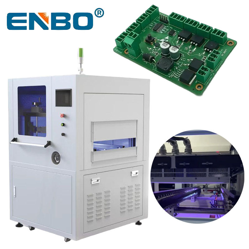 Industrial UV LED Curing Lamp System - Inline Conformal Coating Curing for PCB Electronics