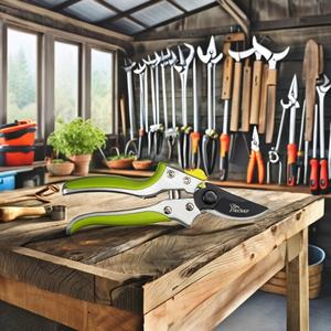 กรรไกรตัดเล็มอลูมิเนียมด้ามจับขนาด200มม. พร้อมใบมีดโลหะและสวิตช์ไนล่อน - Product Image 6