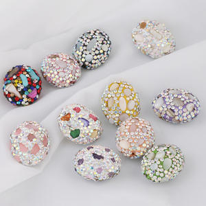 Nouveauté boule de lanterne ronde accessoires de bijoux perles de forage en alliage avec trou droit téléphone porte-clés collier bricolage perles stylo - Product Image 5