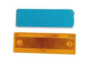 عاكسات أكريليك مربعة الشكل من مصنع كيه-لايت، مقاس 150 ملم، للشاحنات والمقطورات، إكسسوار تحذير عاكس للسلامة أثناء ركوب الدراجات ليلاً - Product Image 4