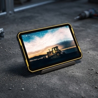 Tablet PC Industri Tahan Air MTK Octa Core Layar 1200x2000 Penyimpanan 8GB+256GB Android 13 Baterai 18600mAh Tahan Lama Kamera