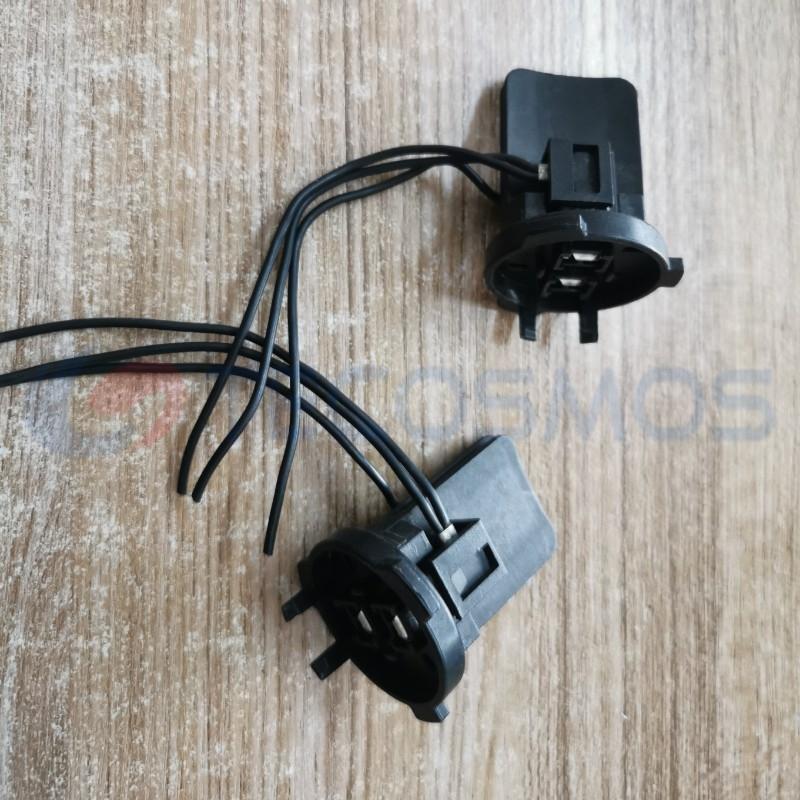 Car Connector For Volkswagen Polo H7 headlight insert 2 pins CT2-0346M-10