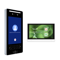 Thinmoo Android 10.1 Pulgadas Reconocimiento Facial Visión Nocturna Control de Acceso Exterior Biométrico Pantalla Táctil Full HD Nube Local