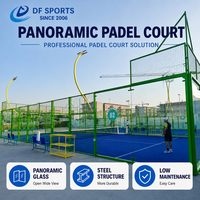 Terrain de padel panoramique à vue complète DF Sports Manufacturing