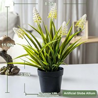 Plantes artificielles en pot réalistes, écologiques et durables, petites fausses plantes vertes en mini-pots pour la décoration de la maison, du salon et de la table