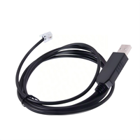 Cable de Programación PLC USB a RJ12 6P6C RS232, Cable de Consola Serial con Chip FTDI FT232