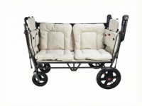 Poussette bébé la plus vendue, haute qualité, légère, double poussette pliable, chariot de camping extérieur, siège canapé double usage