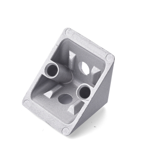 Support matériel à <span class=keywords><strong>double</strong></span> fentes en aluminium, livraison directe, coin d'étagère - Product Image 1
