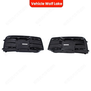 กรอบไฟตัดหมอก Audi Q5 ปี 2018-2020 ABS ช่องระบายอากาศด้านล่าง รุ่น 80D807245 ด้านขวา - Product Image 2