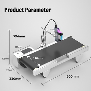 Mini tij máy in với băng tải cho logo ngày in ấn hàng loạt trên các doanh nghiệp nhỏ - Product Image 5
