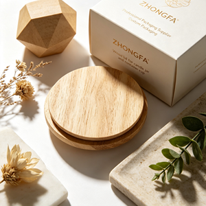 Tapa de bambú y madera personalizada de fábrica con sello de silicona para frascos de vidrio, empaque de fragancias para el hogar y grabado de logotipo. - Product Image 3