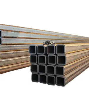 Support Custom Manufacturer Square Tube 25X25 Inch Square And Rectangular Tube Carbon Ms Square Steel Pipe