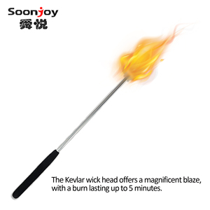 Antorcha Profesional para Comer Fuego y Escupir Llamas - Accesorios de Fuego con Mecha de Kevlar para Espectáculos de Circo, Escenario y Entretenimiento Callejero - Product Image 4